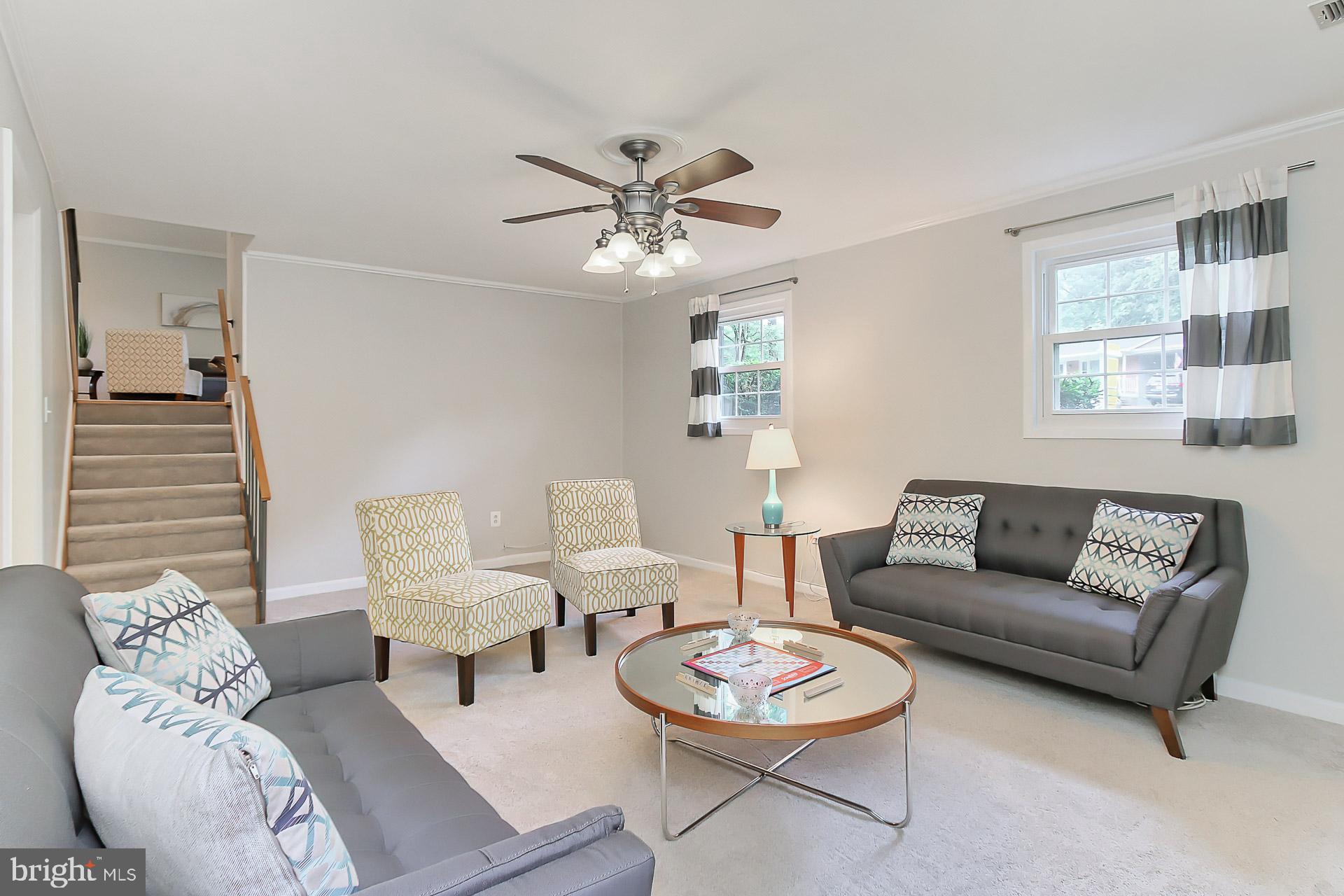 6221 Tyner Street Springfield, VA 22152 - Photo 31 of 56 Family room lighted ceiling fan