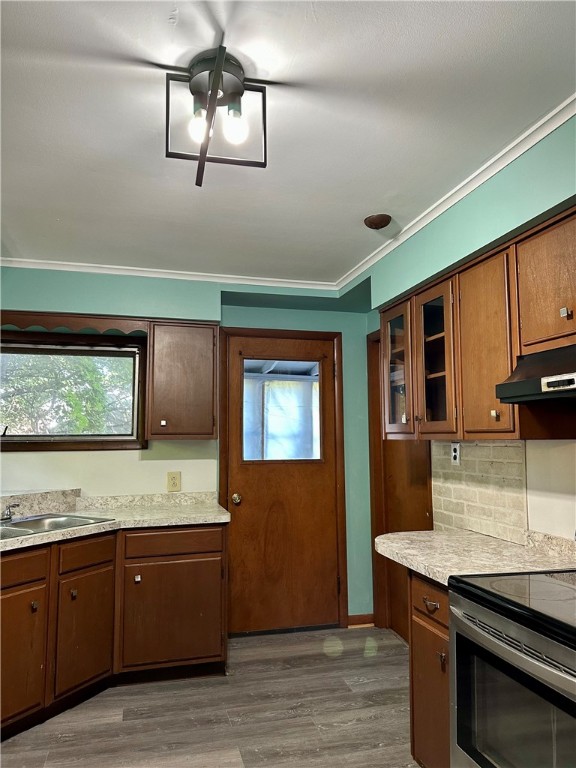 107 East 2nd Street Corning, NY 14830 - Photo 11 of 27 Kitchen with Door to Porch