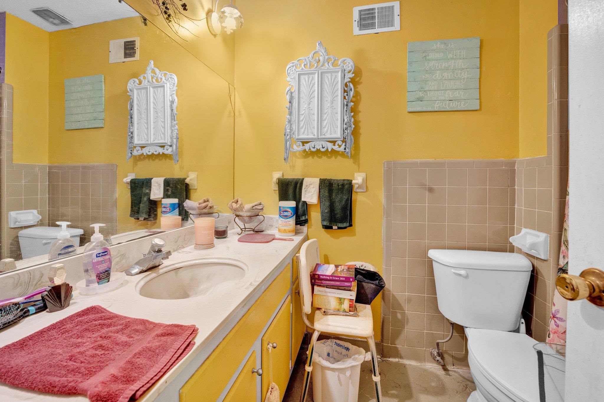 3086 Altruria Road Bartlett, TN 38134 - Photo 10 of 21 a bathroom with a sink and a mirror