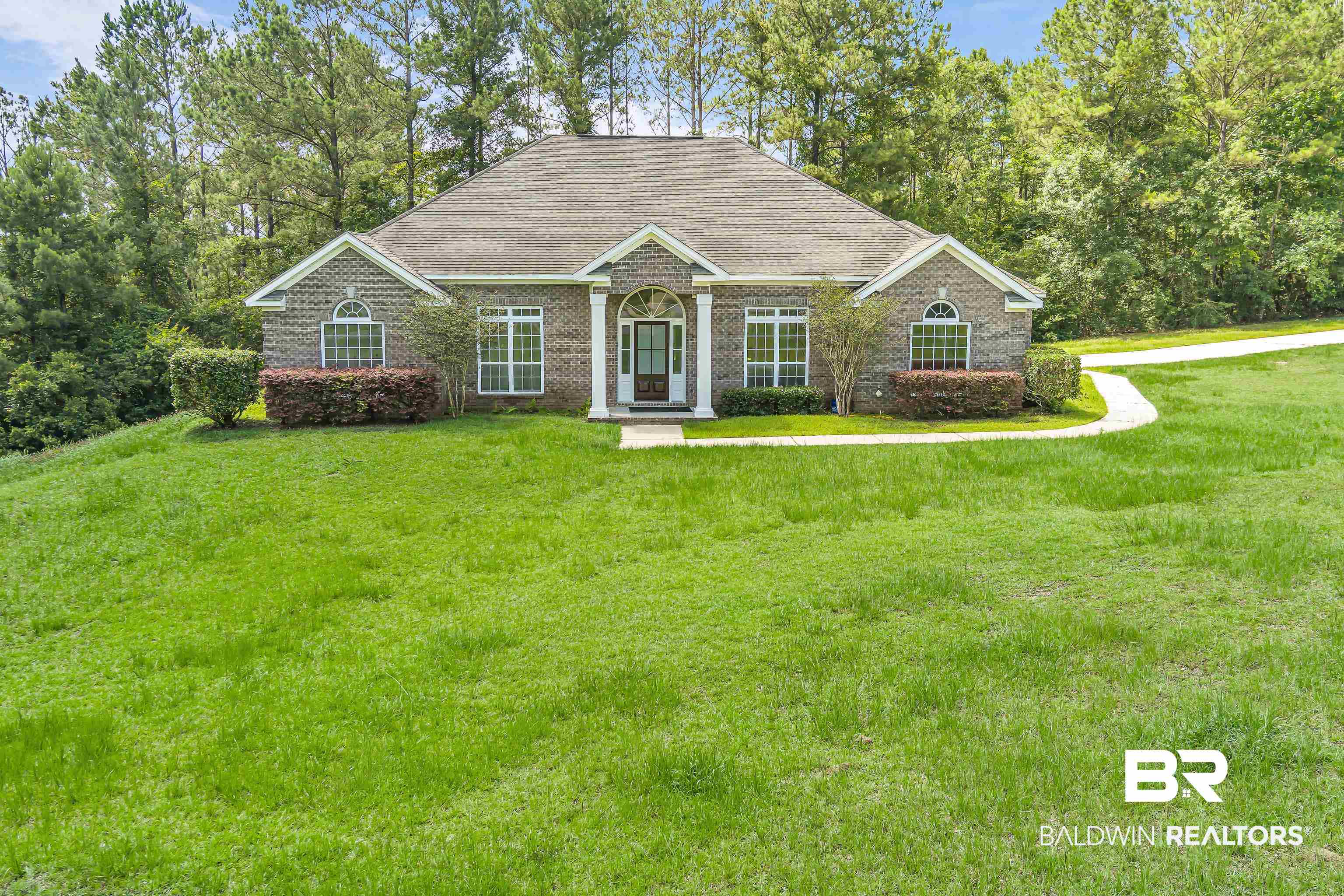 7495 Bromley Road Bay Minette, AL 36507 - Photo 2 of 31 Home faces Delta Woods Subdivision entrance