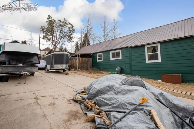 a outdoor space view with a sitting space