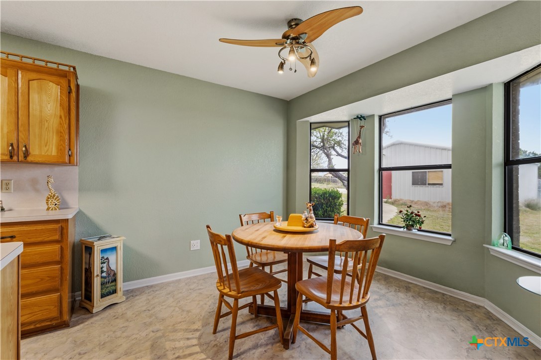261 County Road 4963 Kempner, TX 76539 - Photo 15 of 44 a dining room with furniture and window