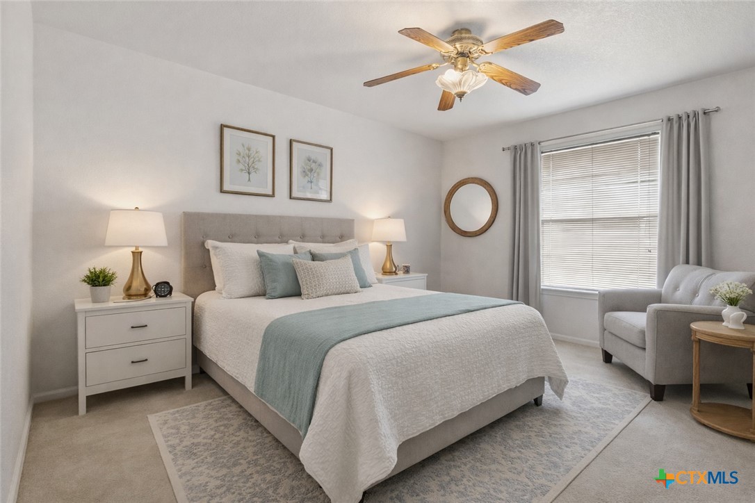 261 County Road 4963 Kempner, TX 76539 - Photo 28 of 44 a bedroom with bed and window