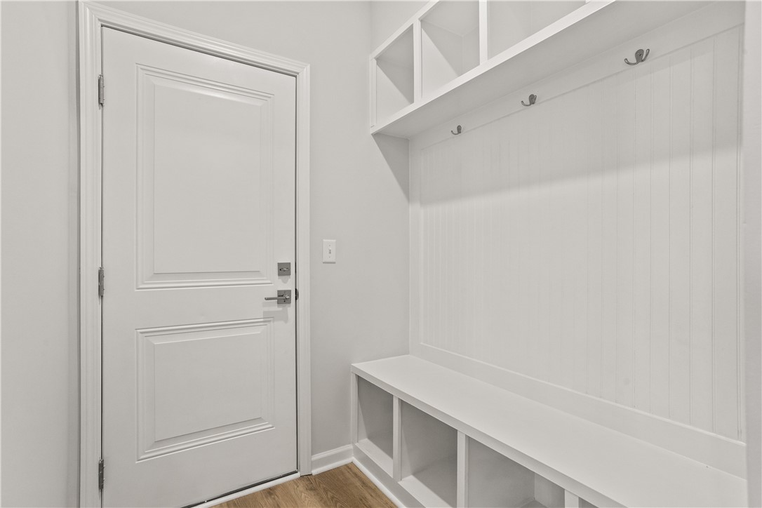 631 Sweetspire Trail, Unit 148 Seneca, SC 29678 - Photo 10 of 36 Functional mudroom with built-in storage and convenient hooks.