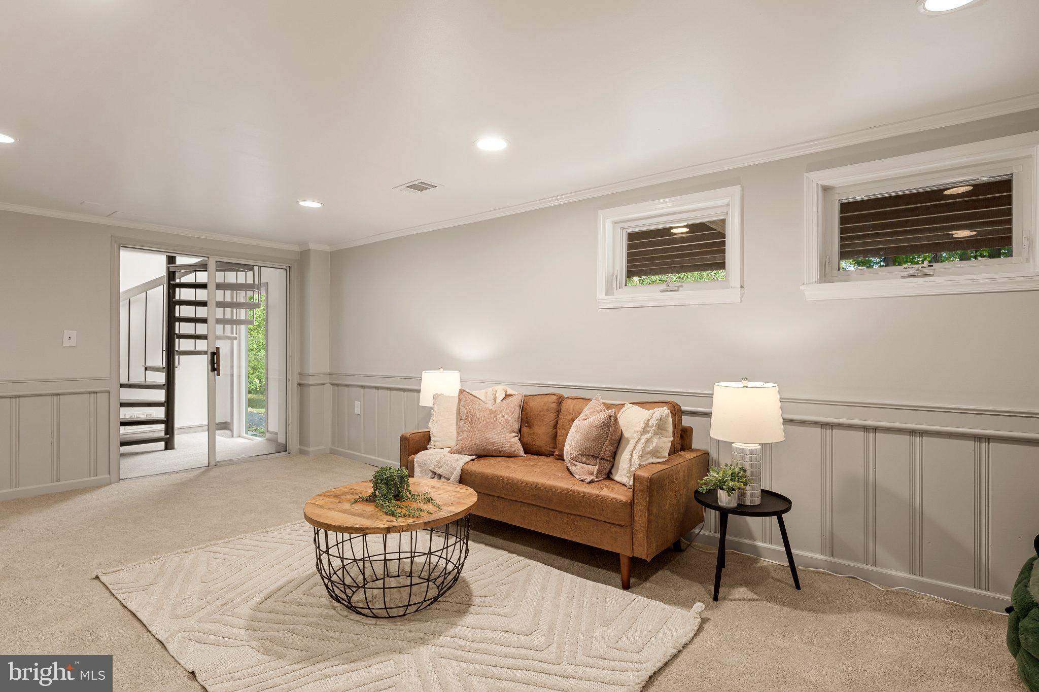 1750 Overlook Drive Silver Spring, MD 20903 - Photo 43 of 68 Lower Level Recreation Room
