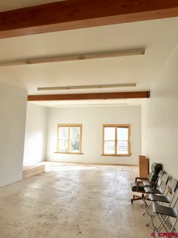 a view of empty room