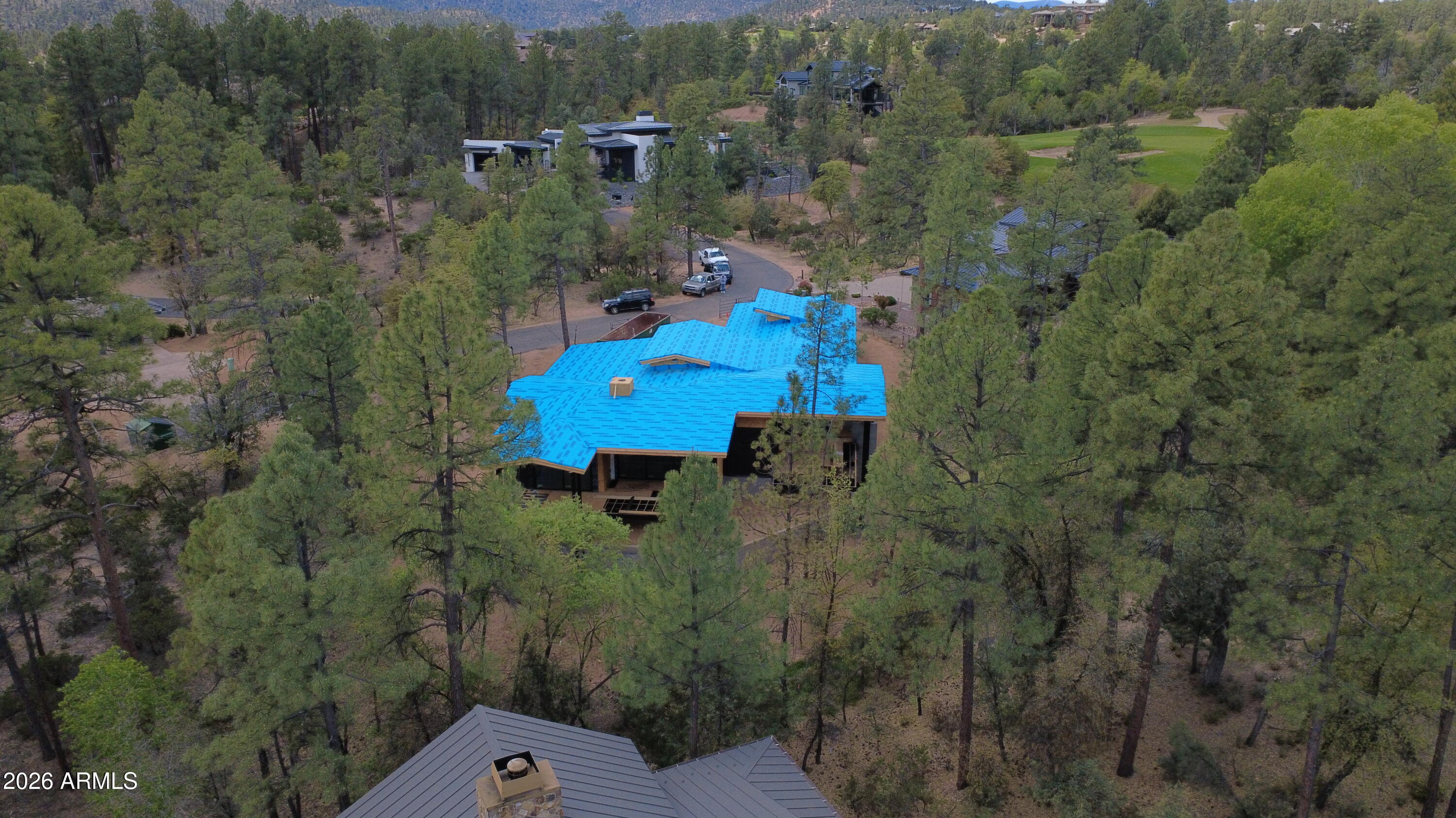 3002 East Game Trail Payson, AZ 85541 - Photo 3 of 10 an aerial view of a house with a yard