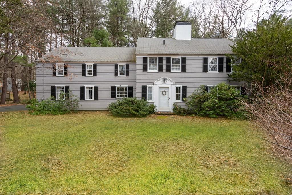 28 Montvale Road Weston, MA 02493 - Photo 1 of 26 a front view of a house with a yard
