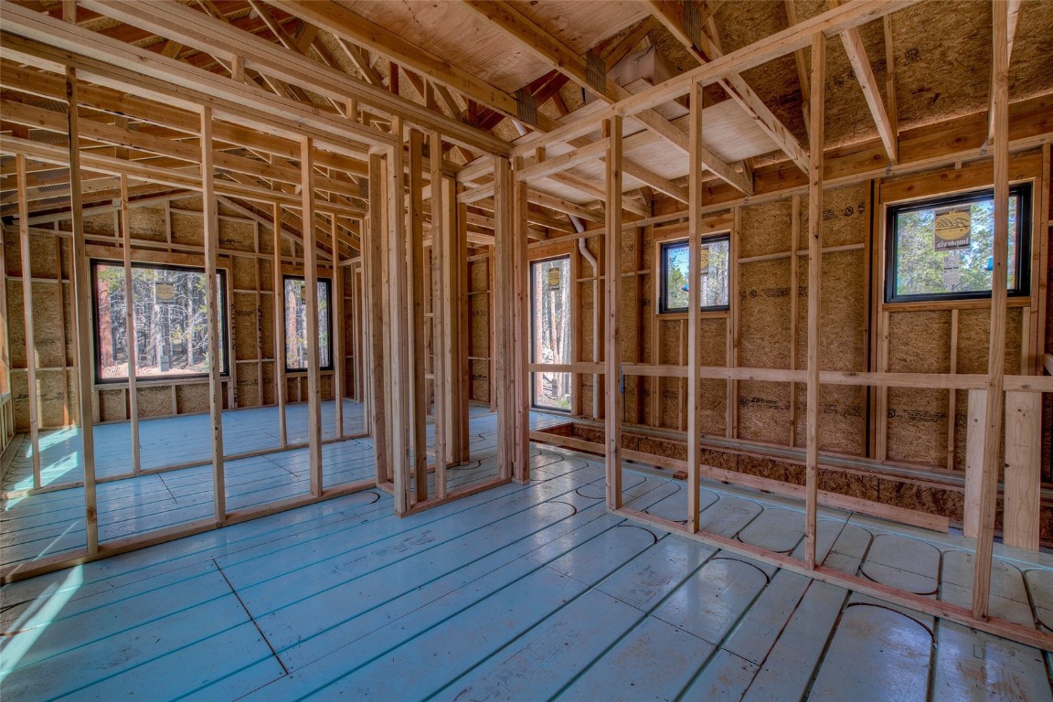 472 Vots Drive Fairplay, CO 80440 - Photo 19 of 40 a view of empty room with wooden floor