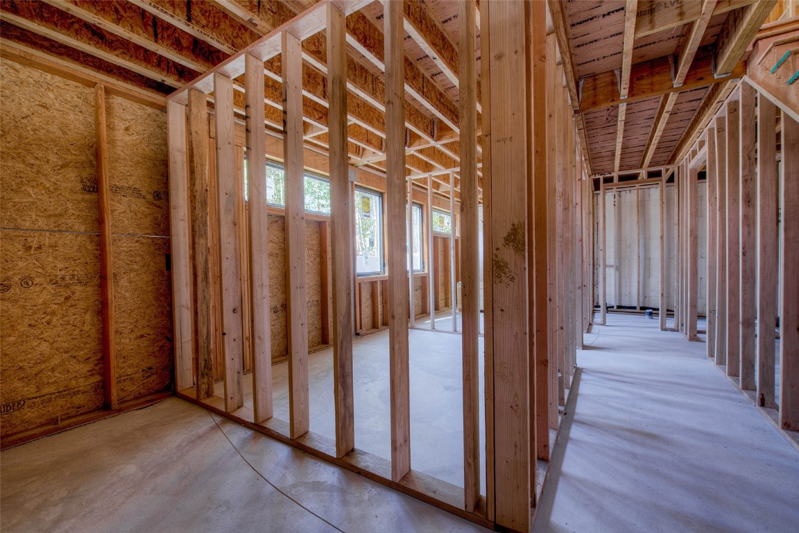 472 Vots Drive Fairplay, CO 80440 - Photo 25 of 40 a view of a hallway with wooden floor
