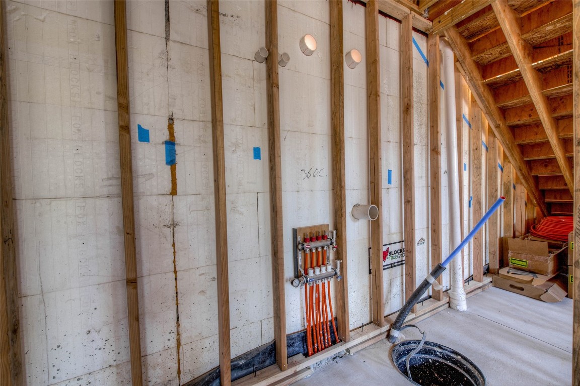 472 Vots Drive Fairplay, CO 80440 - Photo 28 of 40 a view of a hallway with wooden floor and staircase