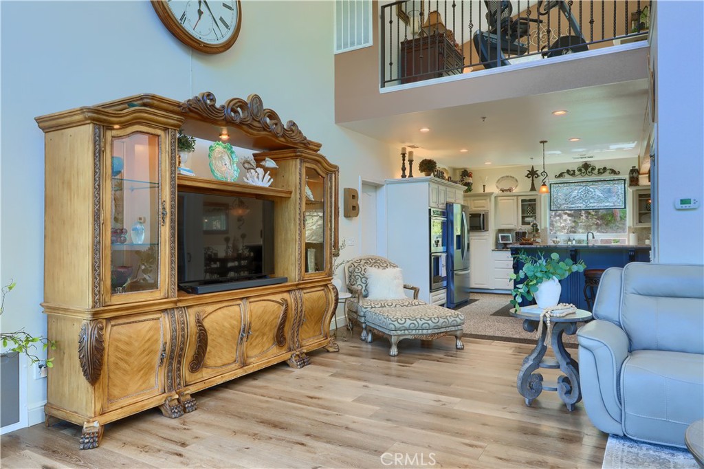 42038 Empty Creek Road Oakhurst, CA 93644 - Photo 6 of 66 view towards kitchen and loft area