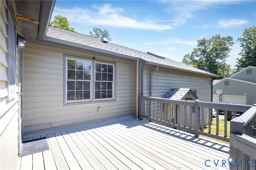 617 Rebel Ridge Road Colonial Heights, VA 23834 - Photo 41 of 49 a front view of house with deck