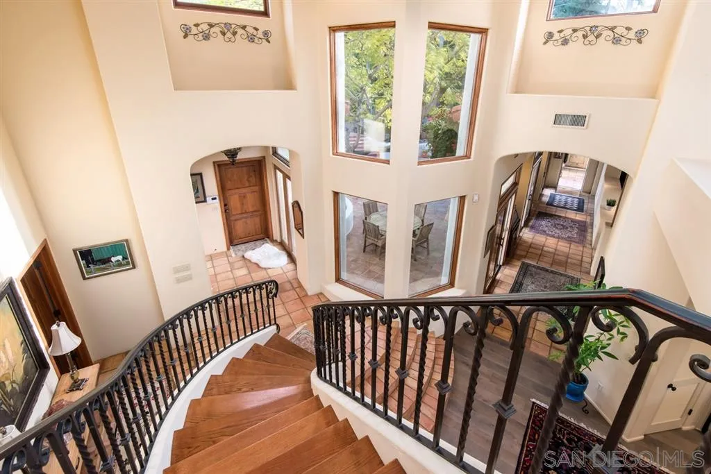16722 Via Lago Azul Rancho Santa Fe, CA 92067 - Photo 9 of 20 a view of a balcony with furniture