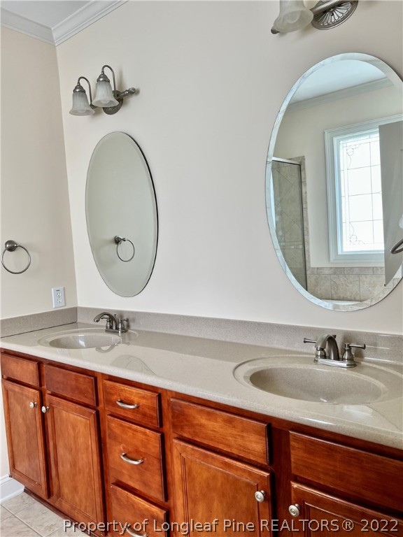 2633 Plum Ridge Road Fayetteville, NC 28306 - Photo 27 of 50 a bathroom with a sink and a mirror