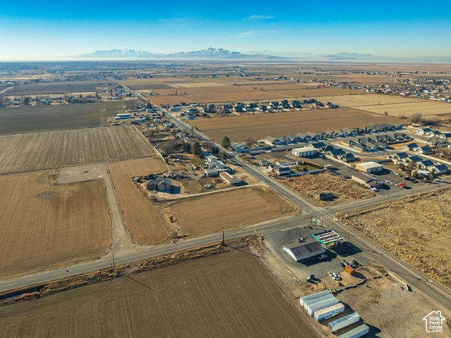 5500 South W Hooper, UT 84315 - Photo 2 of 17 Drone / aerial view with a mountain view