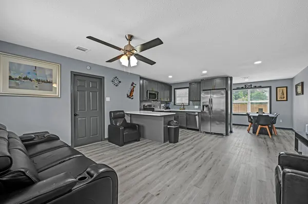 a bed room with a bed furniture and a window