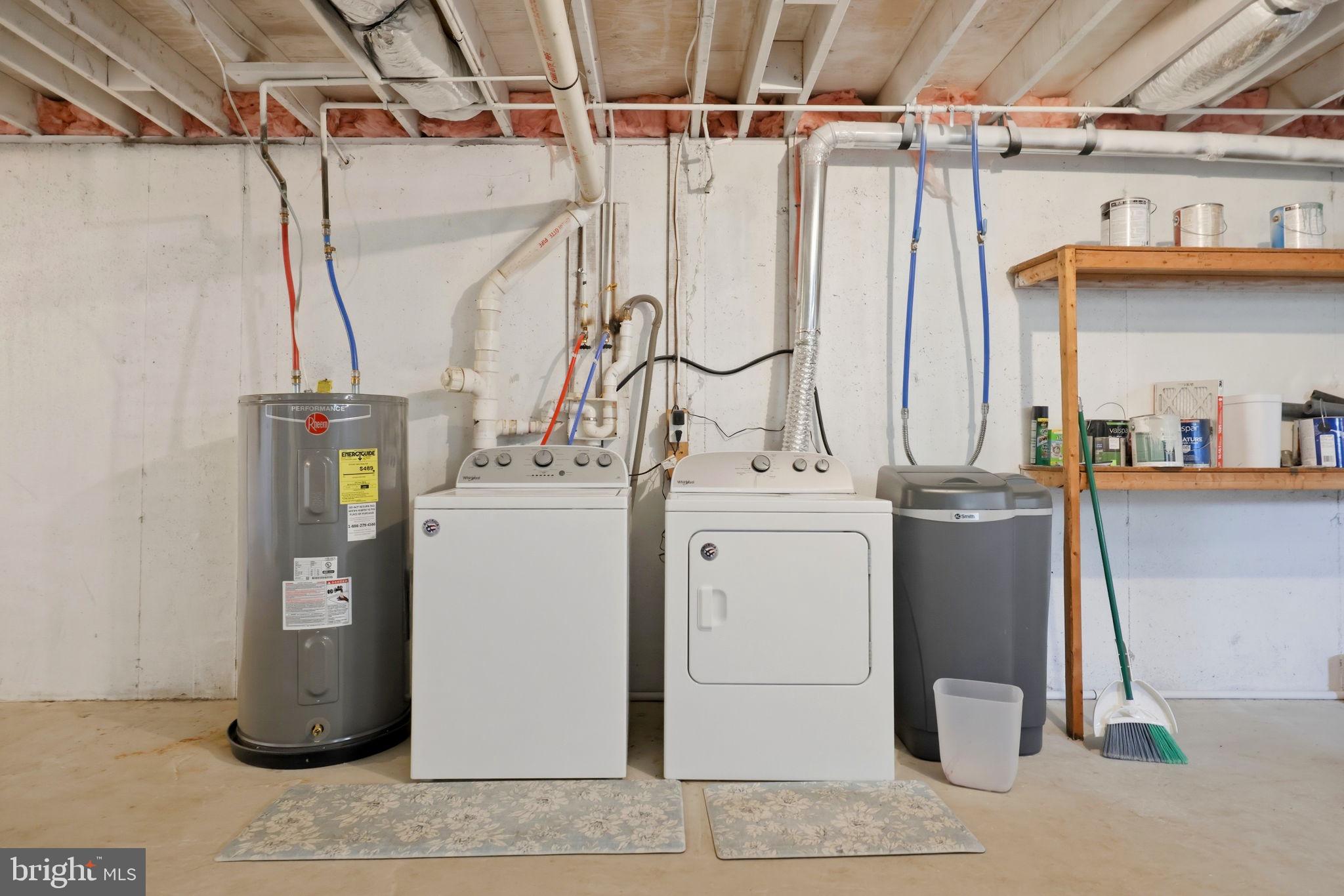 306 Fegan Road Bunker Hill, WV 25413 - Photo 51 of 54 Functional laundry area in a basement.