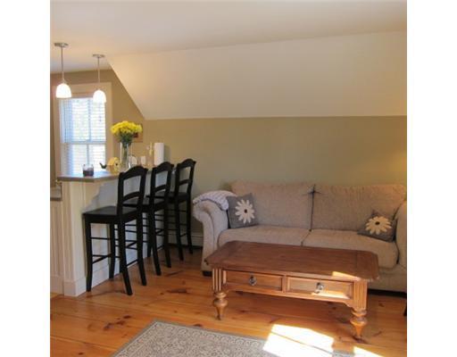 Living Room. Wide Pine Floors