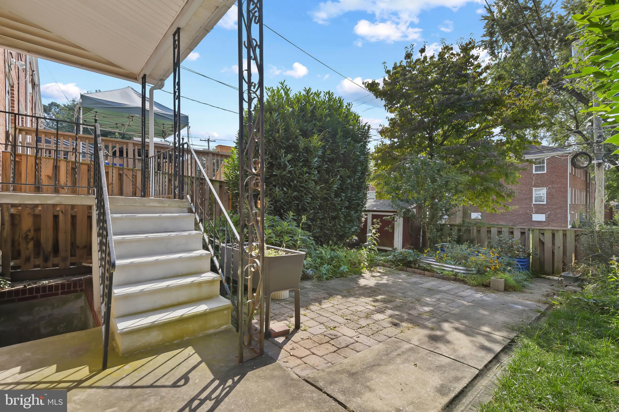 101 Regester Avenue Baltimore, MD 21212 - Photo 46 of 53 a view of outdoor space and deck