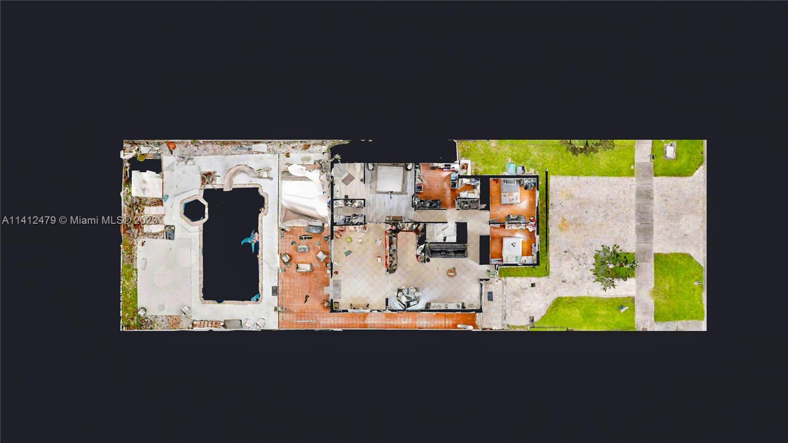 13821 Southwest 14th Street Miami, FL 33184 - Photo 51 of 58 a view of a swimming pool with a patio