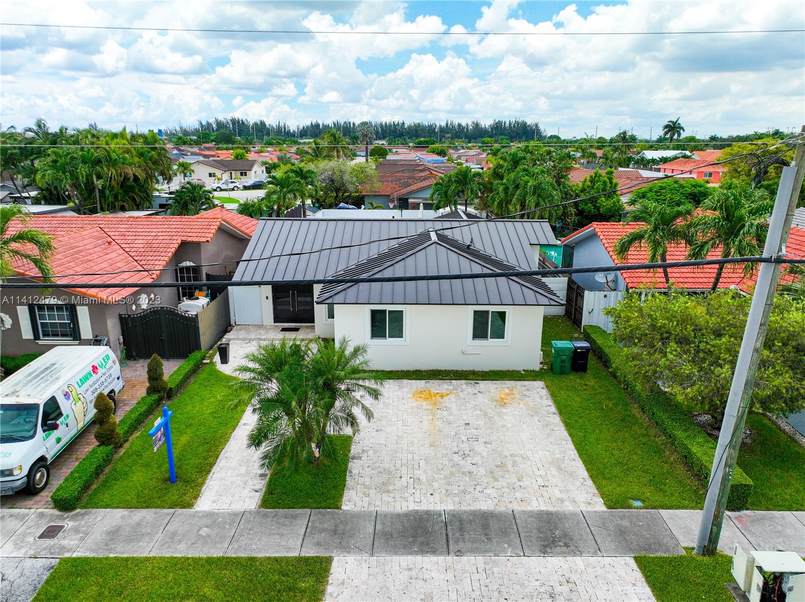 13821 Southwest 14th Street Miami, FL 33184 - Photo 54 of 58 an aerial view of a house