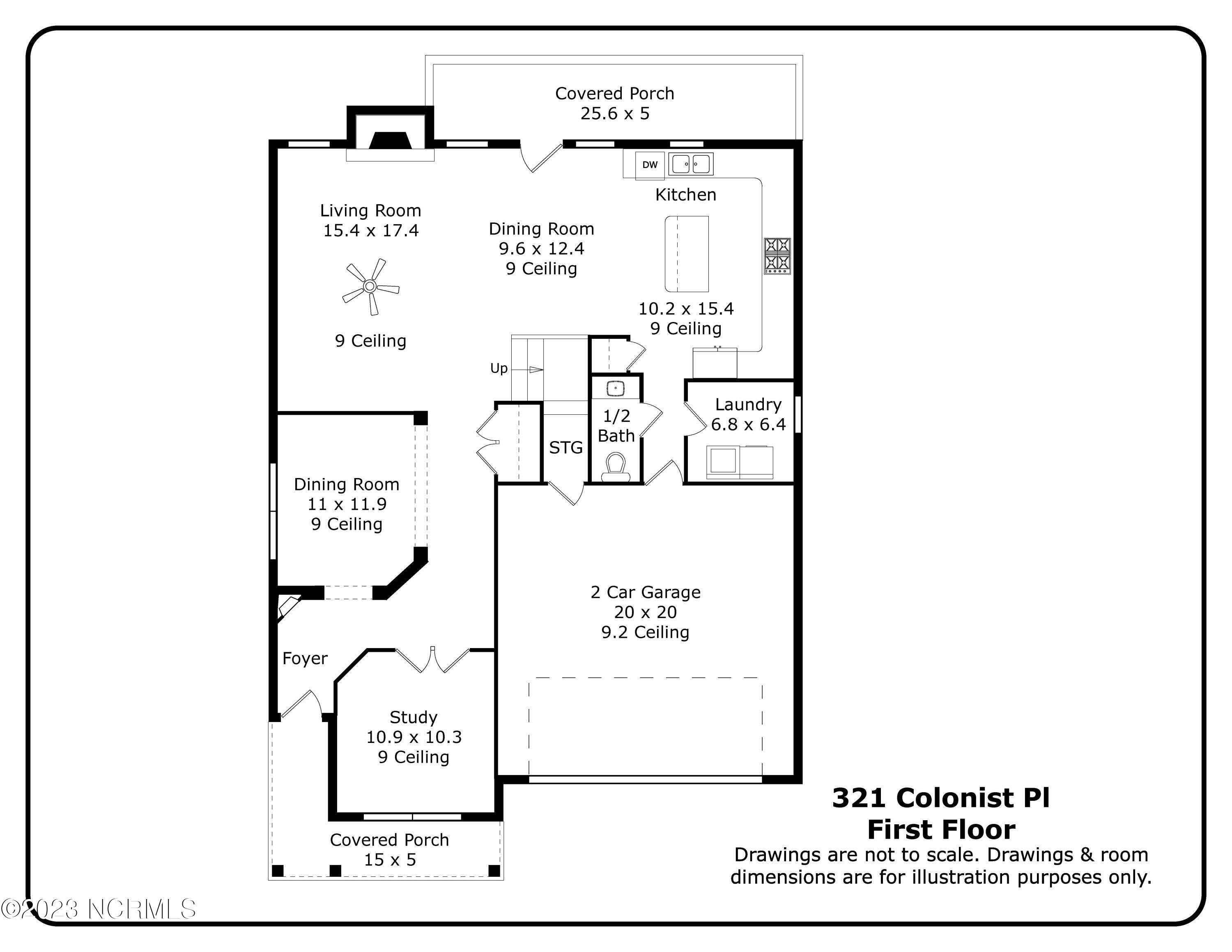 321 Colonist Place Cameron, NC 28326 - Photo 61 of 63 321 Colonist Pl_First FLoor