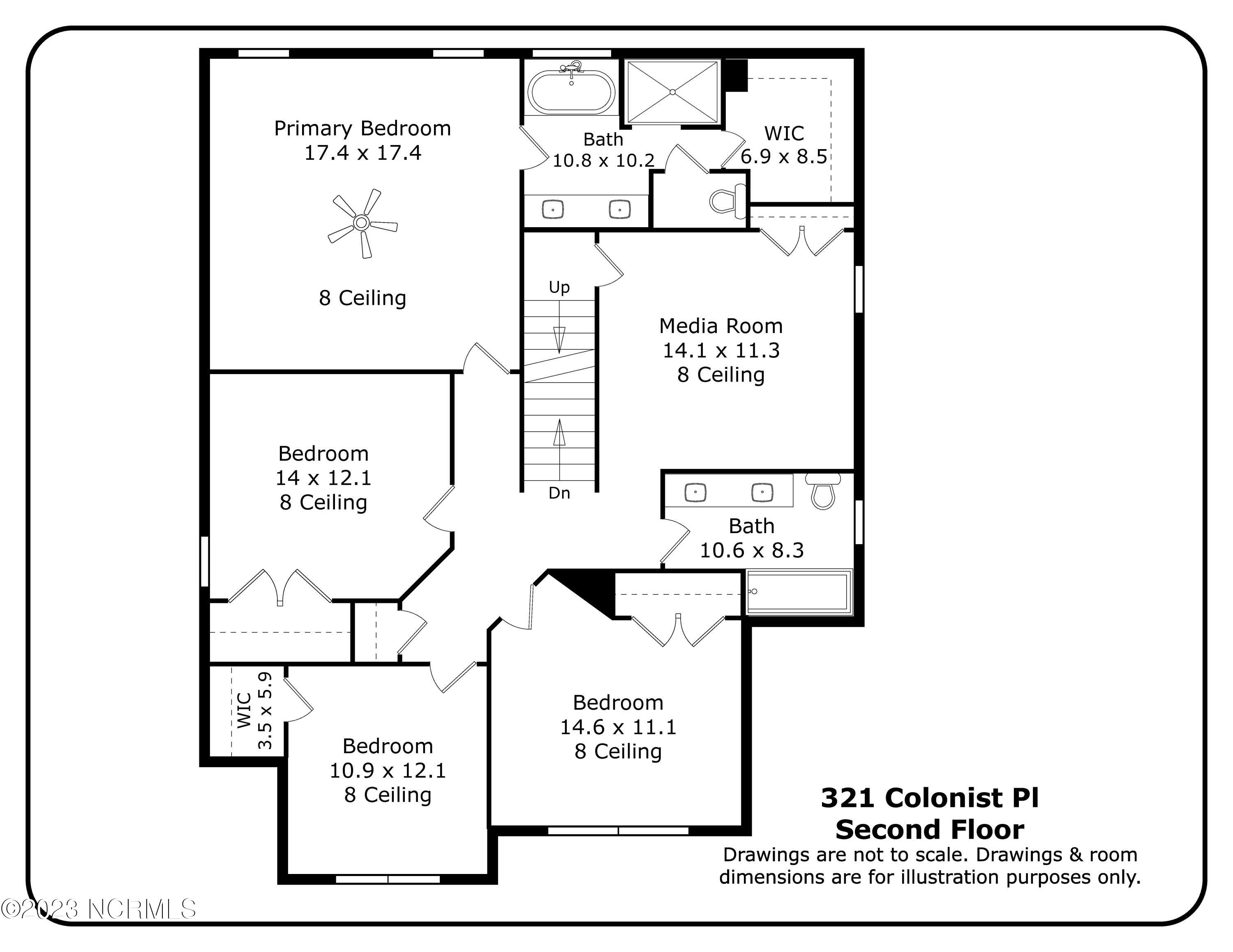 321 Colonist Place Cameron, NC 28326 - Photo 62 of 63 321 Colonist Pl_Second Floor