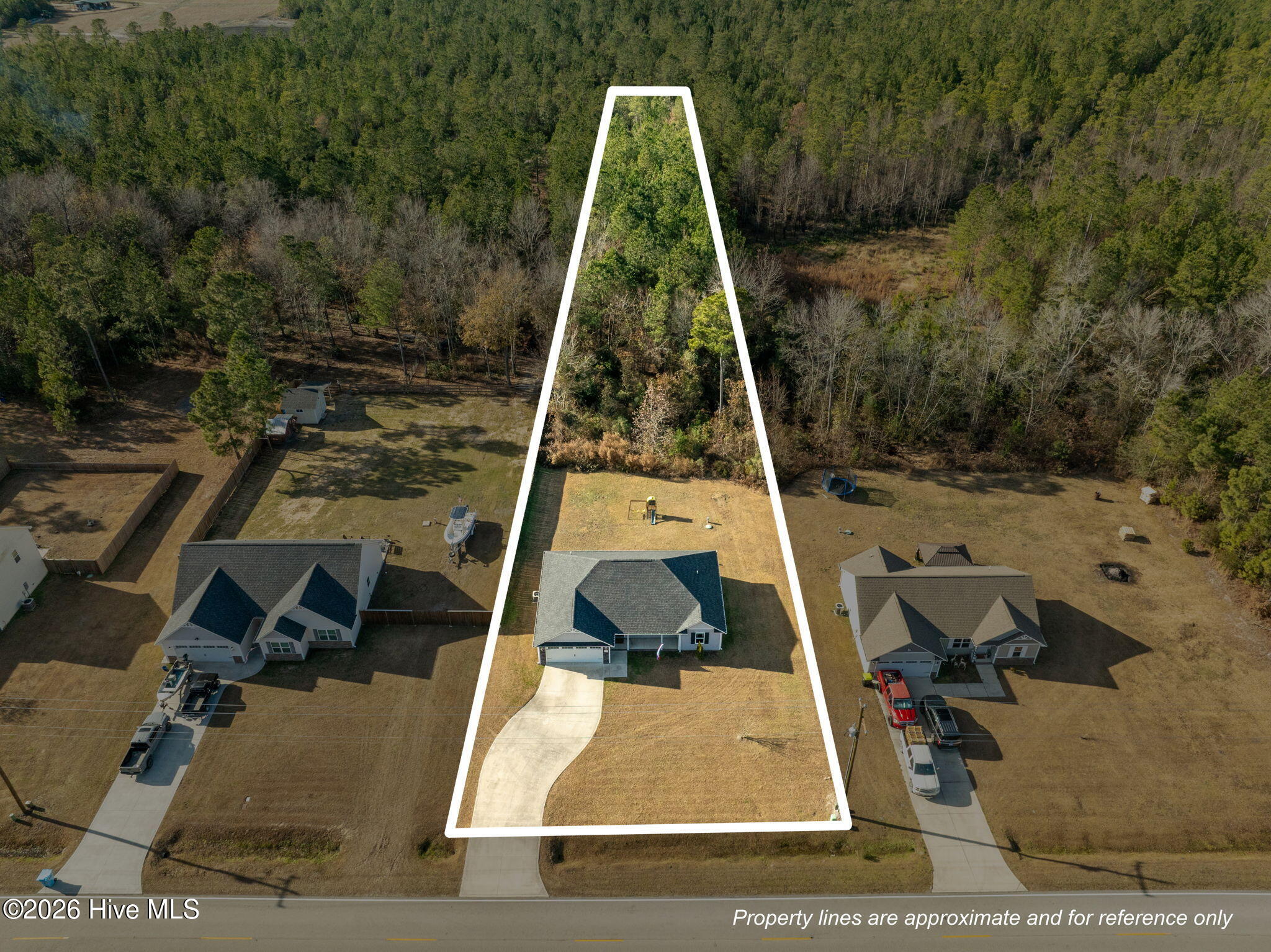 430 Union Chapel Church Road Richlands, NC 28574 - Photo 47 of 58 2-web-or-mls-Property Lines_1