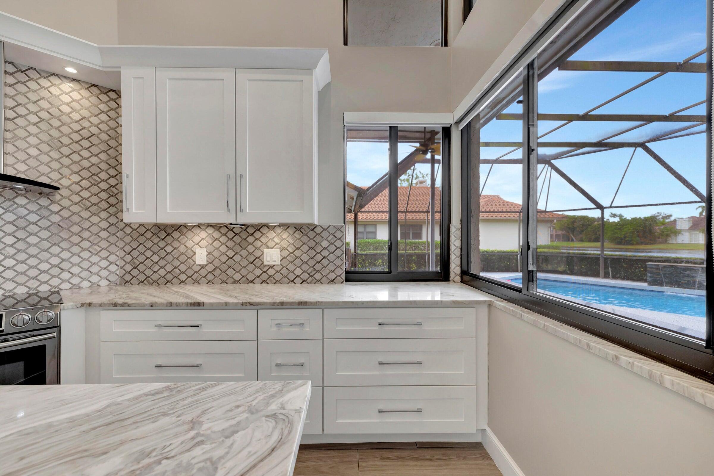 4875 Hunters Way Boca Raton, FL 33434 - Photo 19 of 43 Renovated Kitchen