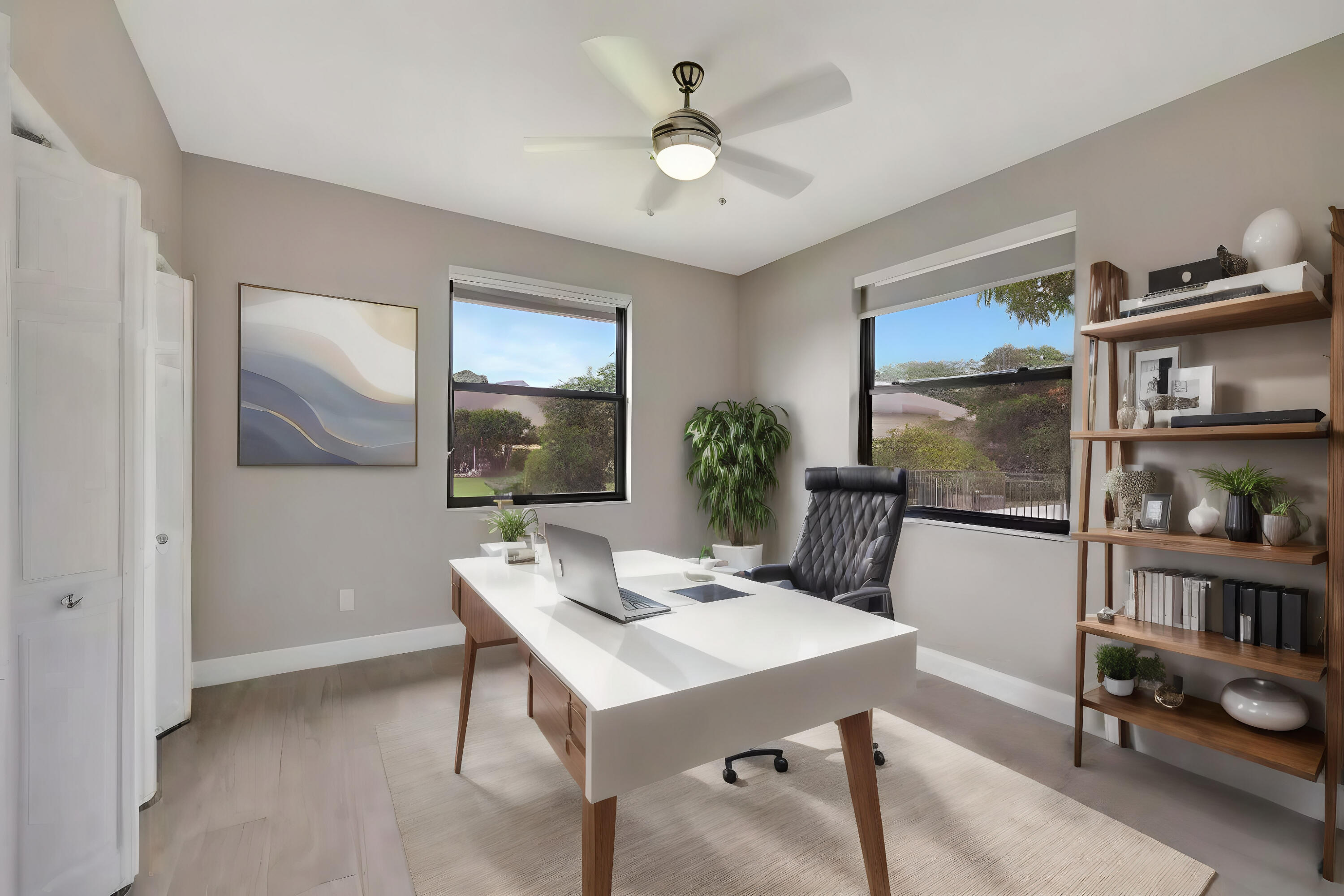 4875 Hunters Way Boca Raton, FL 33434 - Photo 23 of 43 3rd bedroom - Virtually Staged