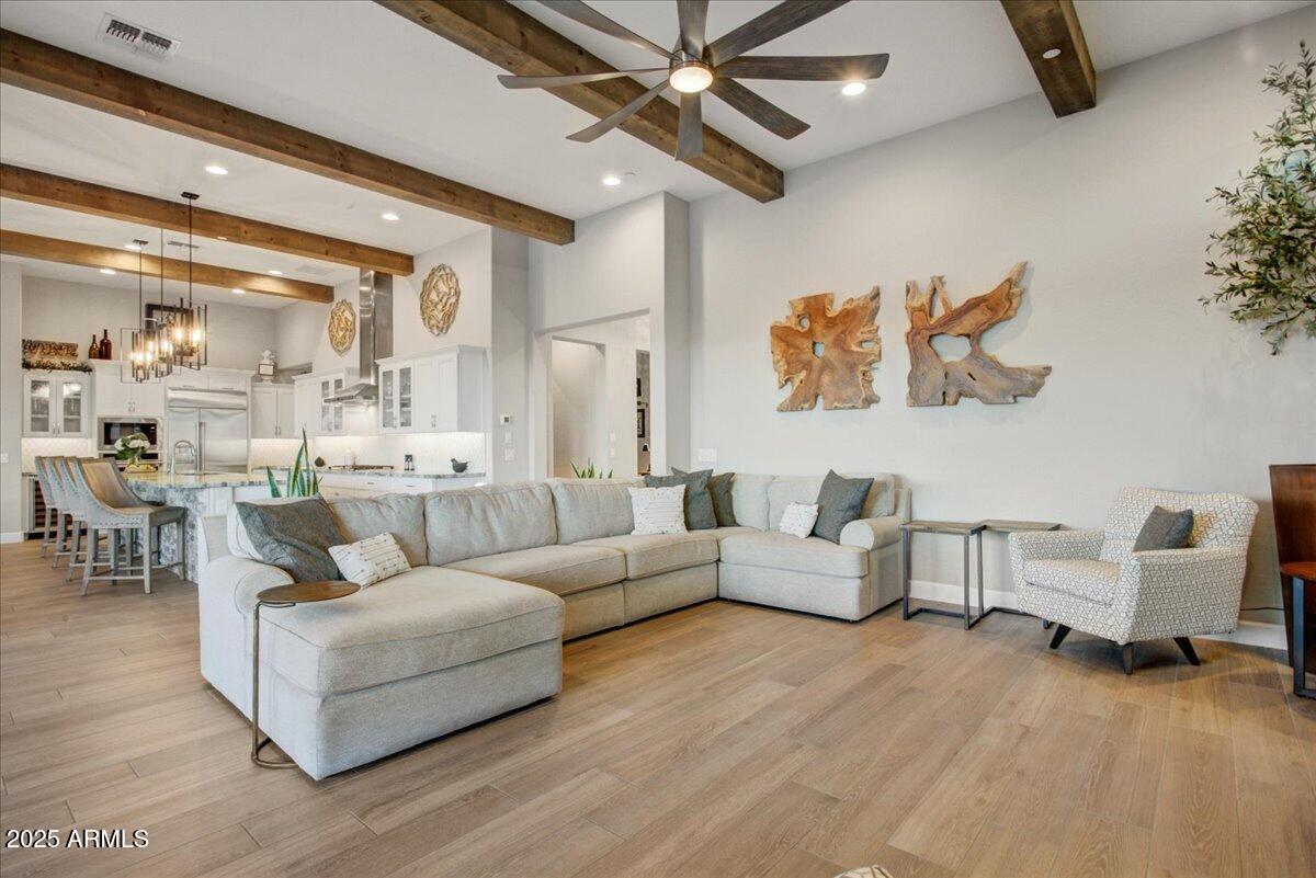 17833 East StockingTrail Rio Verde, AZ 85263 - Photo 12 of 45 a living room with furniture and a large window