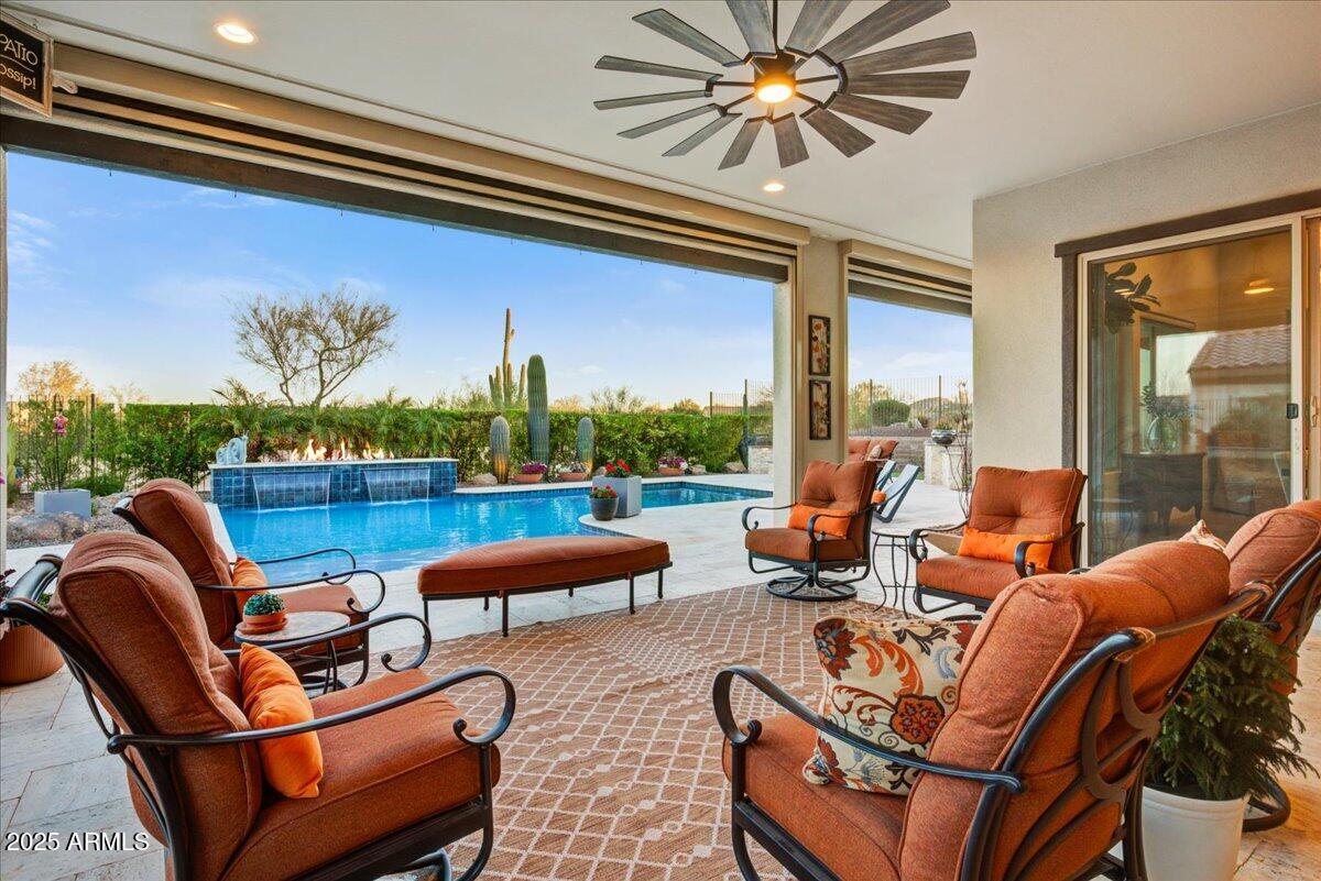 17833 East StockingTrail Rio Verde, AZ 85263 - Photo 30 of 45 a building outdoor space with patio furniture