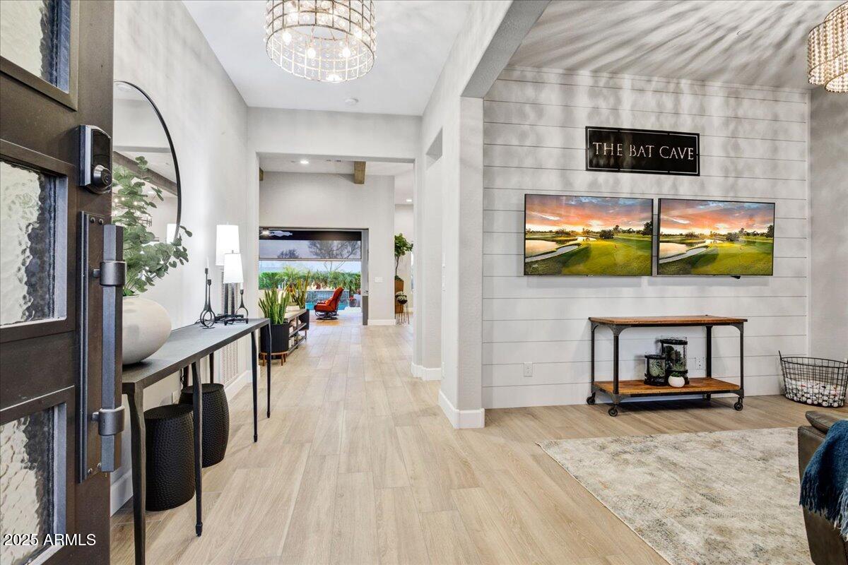 17833 East StockingTrail Rio Verde, AZ 85263 - Photo 3 of 45 a living room with furniture and a flat screen tv
