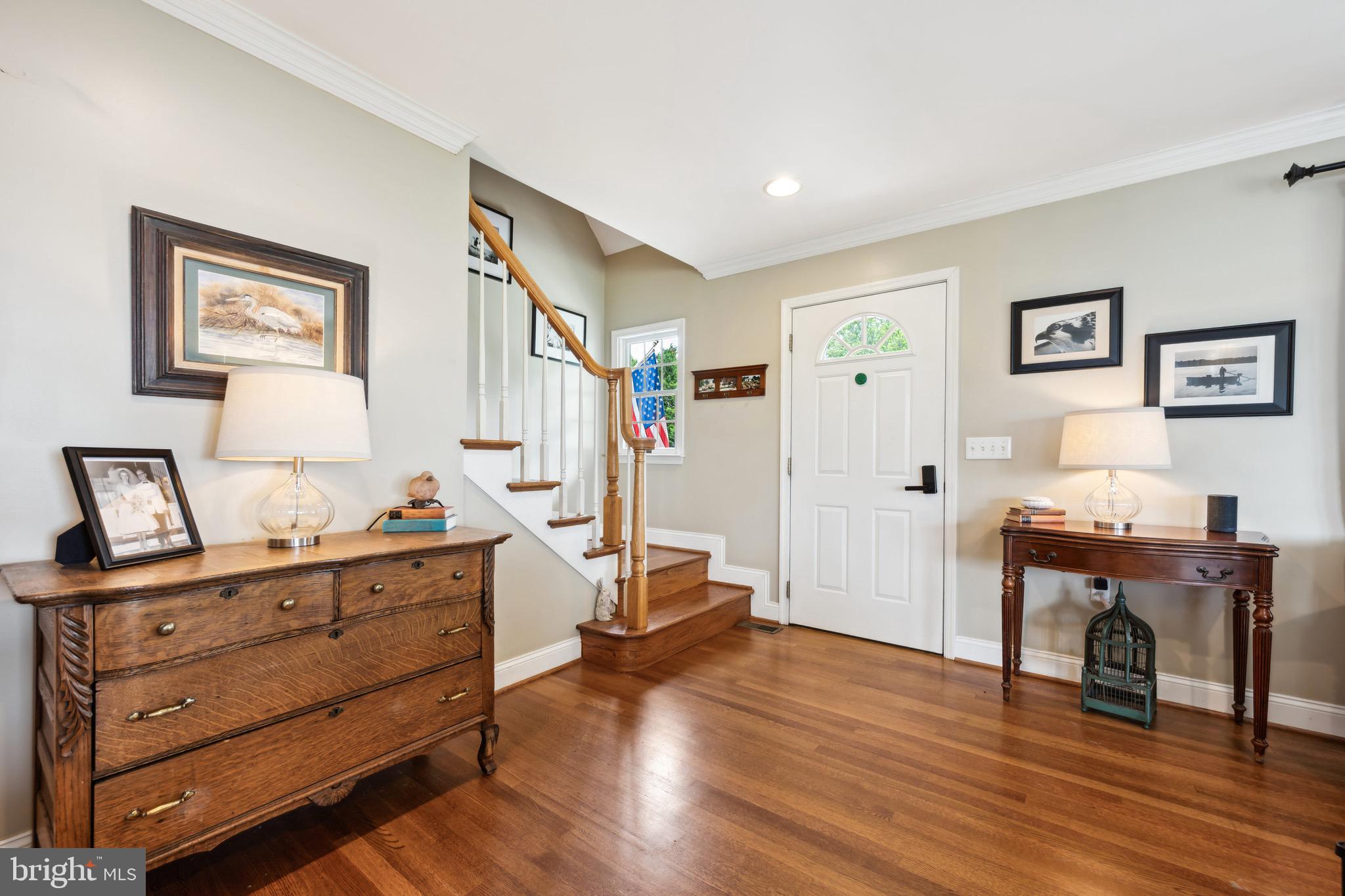 1606 Howard Road Chester, MD 21619 - Photo 23 of 54 a living room with furniture and a wooden floor