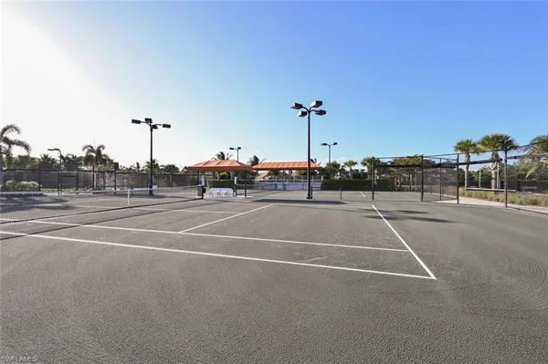 a view of a tennis court