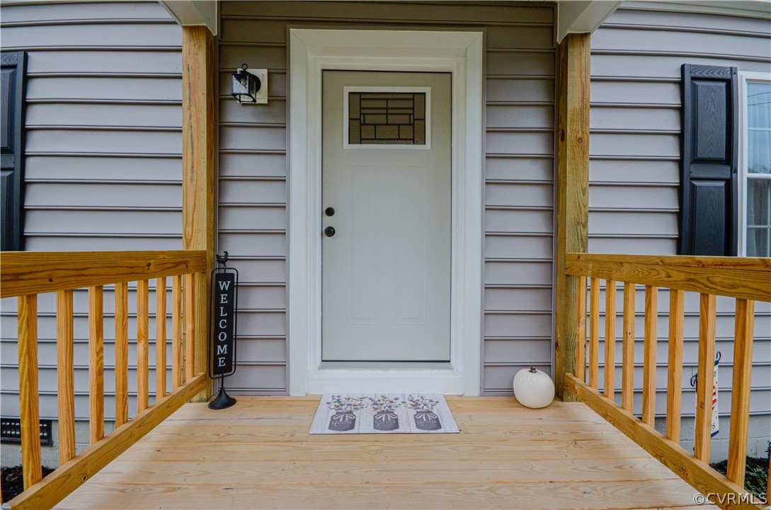 507 Old Bermuda Hundred Road Chester, VA 23836 - Photo 5 of 33 a view of a door and a window