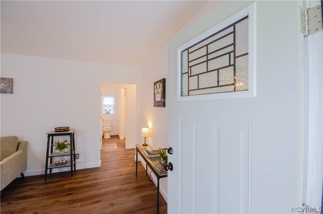 507 Old Bermuda Hundred Road Chester, VA 23836 - Photo 6 of 33 a view of a livingroom with wooden floor and a window