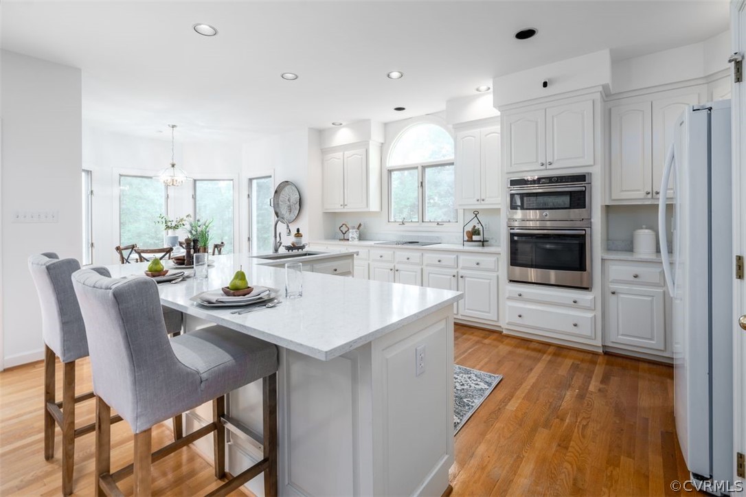 11803 Glendevon Road Chesterfield, VA 23838 - Photo 13 of 37 Open concept kitchen with family room and water views