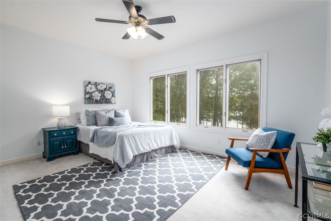 11803 Glendevon Road Chesterfield, VA 23838 - Photo 22 of 37 1st floor bedroom with water view