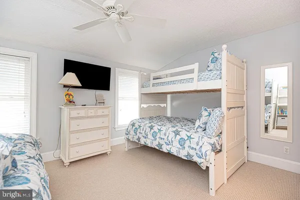 an aerial view of a city with houses