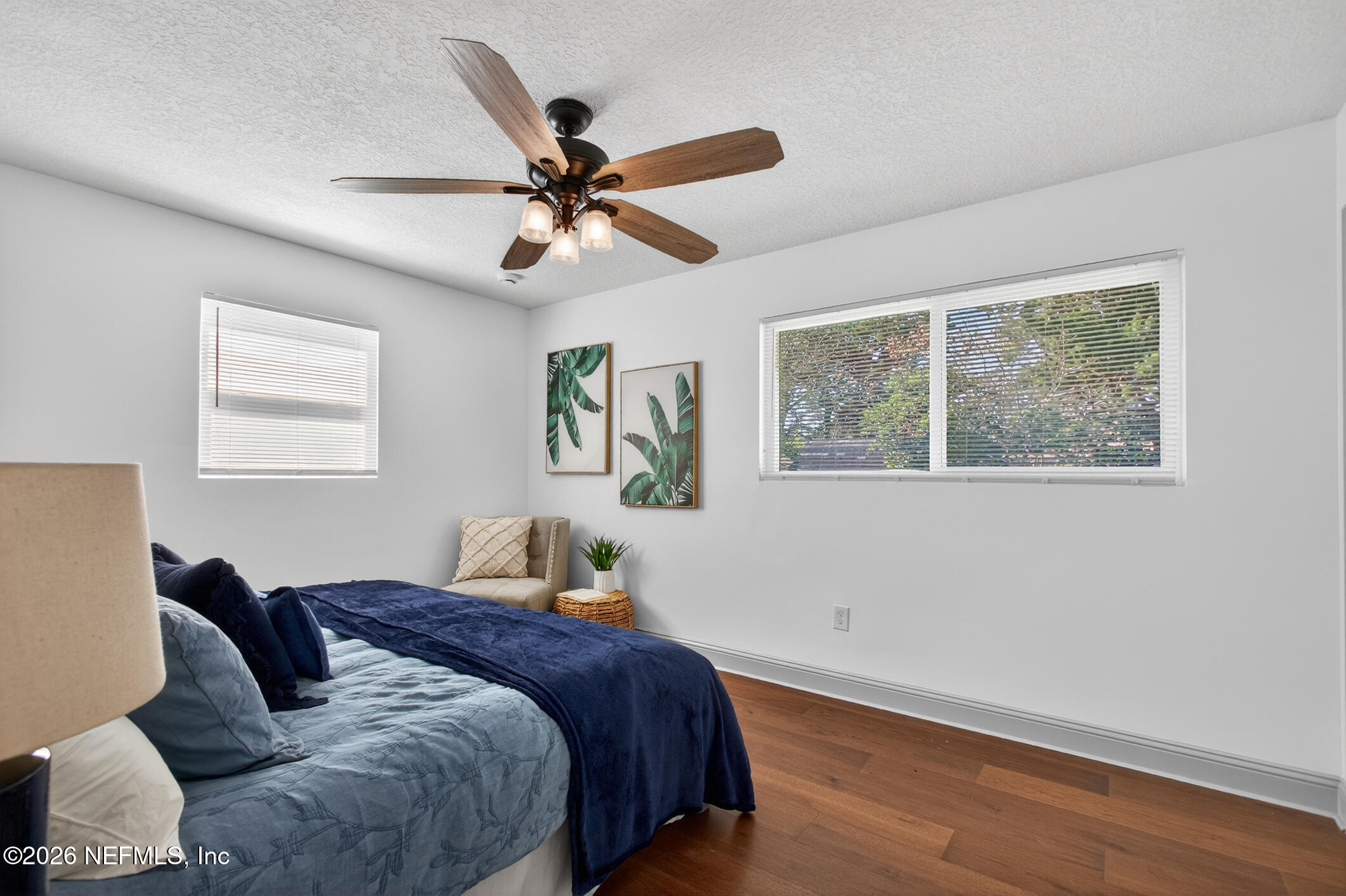 113 Menendez Road St. Augustine, FL 32080 - Photo 38 of 71 a bedroom with a large bed and a window