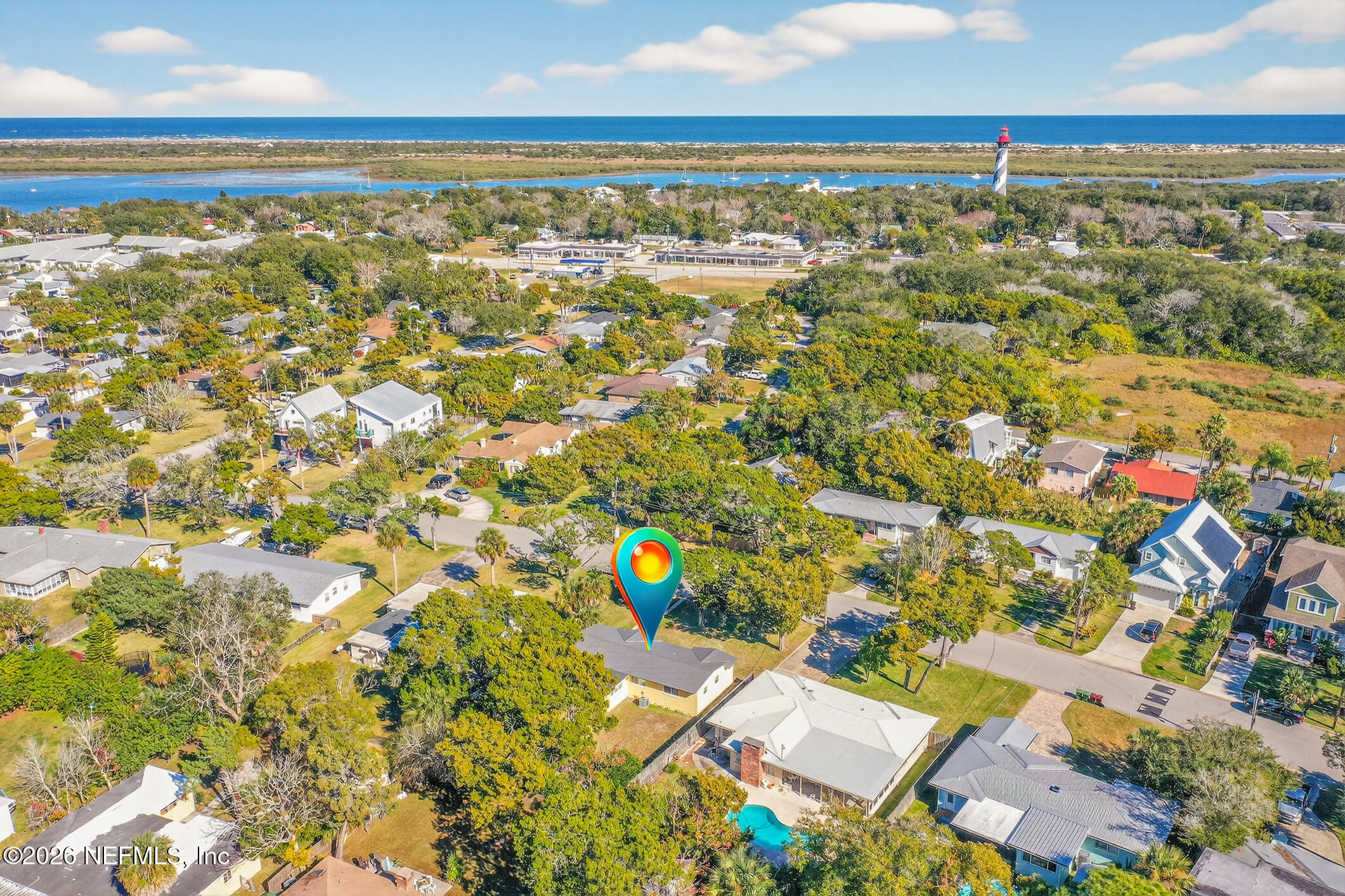 113 Menendez Road St. Augustine, FL 32080 - Photo 68 of 71 view of city and mountain