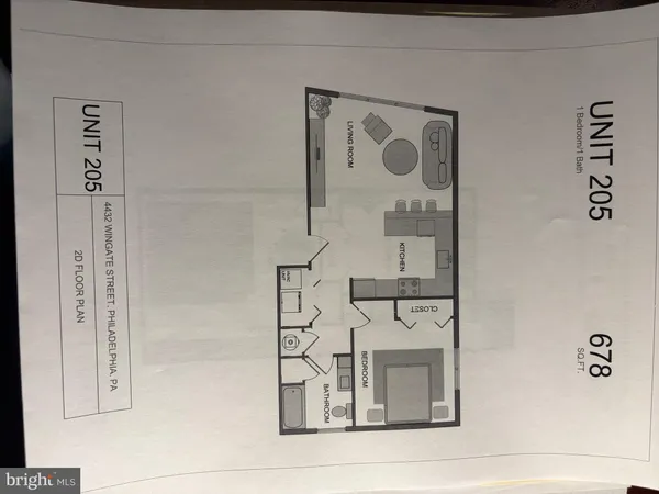 $1,750 | 4432-00 Wingate Street, Unit 205, Philadelphia, PA 19136