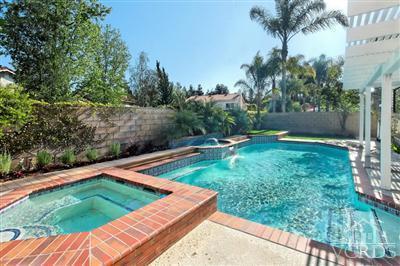 12522 Spring Creek Road Moorpark, CA 93021 - Photo 20 of 20 a view of a backyard with a small pool