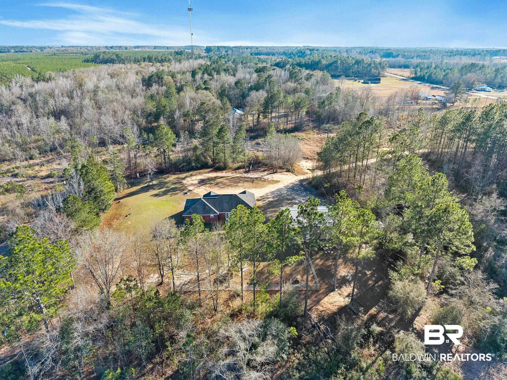 55750 Lottie Road Perdido, AL 36562 - Photo 19 of 84 View from above of property