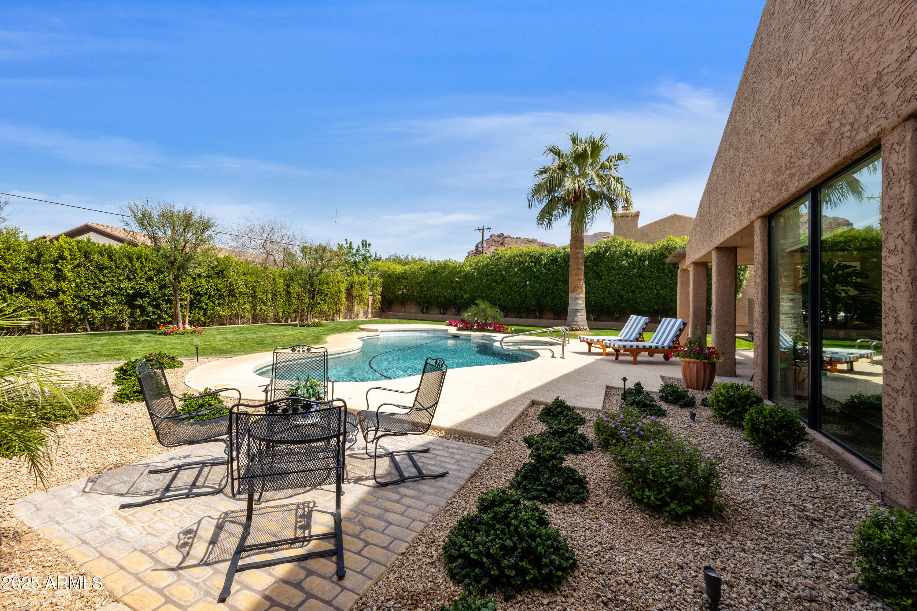 4436 East Camelback Road, Unit 37 Phoenix, AZ 85018 - Photo 4 of 55 Pool area mountain view