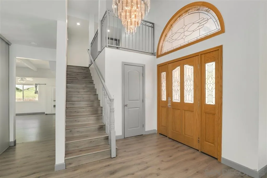 15157 Crocker Road Poway, CA 92064 - Photo 3 of 22 a view of entryway with wooden floor