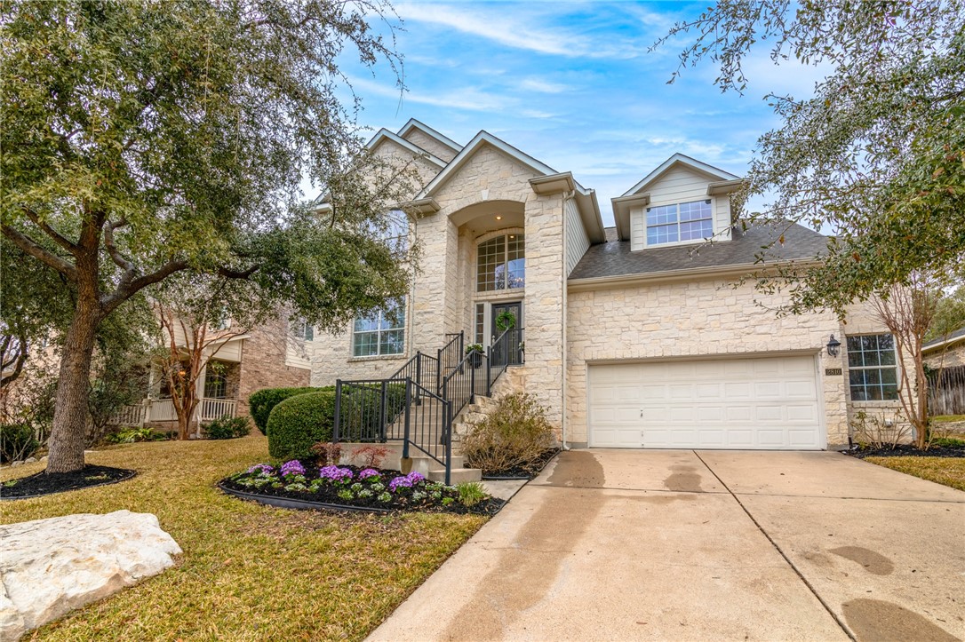 2810 Grimes Ranch Road Austin, TX 78732 - Photo 1 of 1 a front view of a house with sitting area