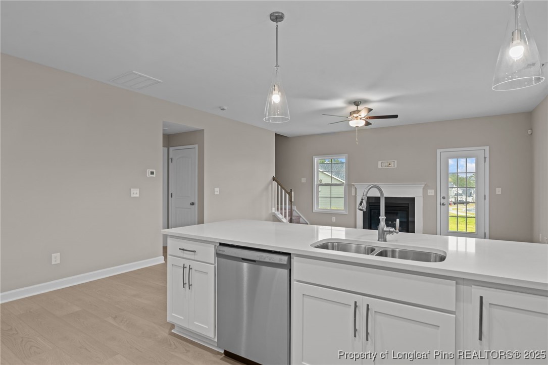 274 Rough Ridge Trail Aberdeen, NC 28315 - Photo 12 of 47 a bathroom with a sink and a mirror